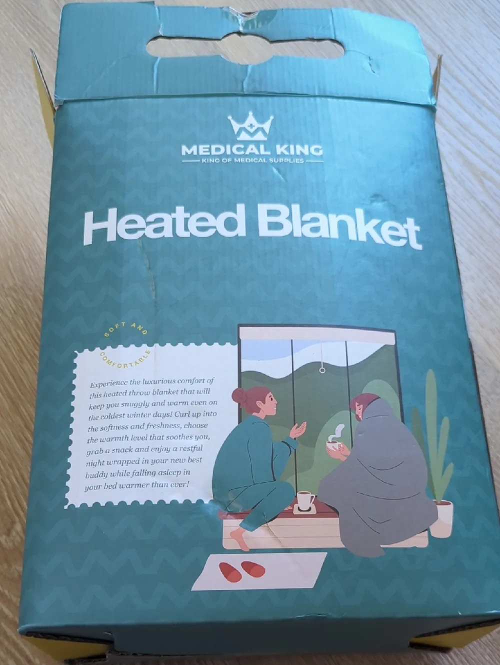 Medical king Heated Blanket, Machine Washable Extremely Soft & Comfortable Elect